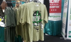 Hemp Inc and Other Side Farms Shirts at HempCon 2013