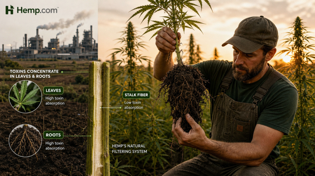 Phytoremediation - hemp farming