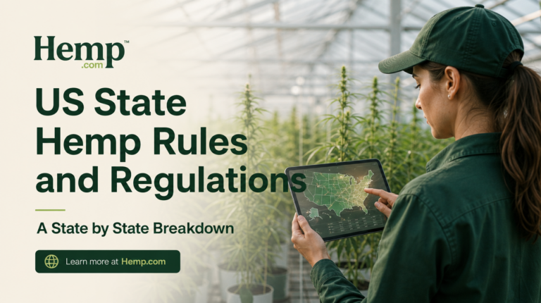 State-by-State Hemp Regulations Guide Is Live!