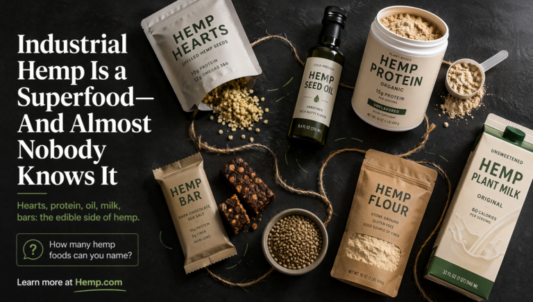The Quiet Superfood Hiding in Industrial Hemp: A Complete Guide to Hemp Foods