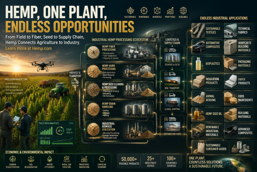 Hemp, so many opportunities